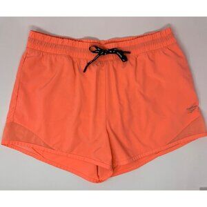 Reebok Coral Running Athletic Women's Lined with Drawstring Shorts Size Large‎